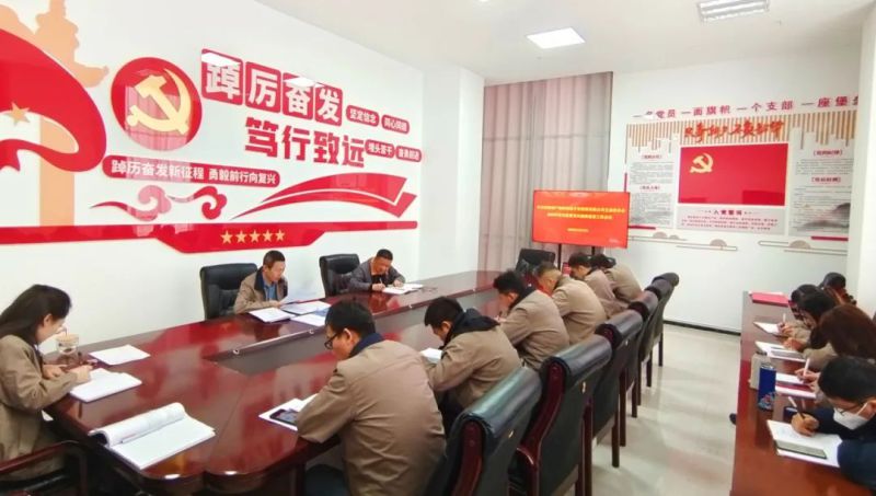 朝開公司黨支部召開2024年度黨建暨黨風廉政建設工作會議